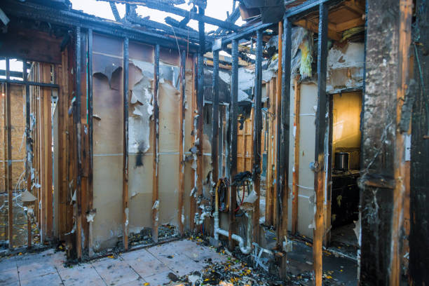 Professional Fire Damage Removal technician working in El Mirage, AZ